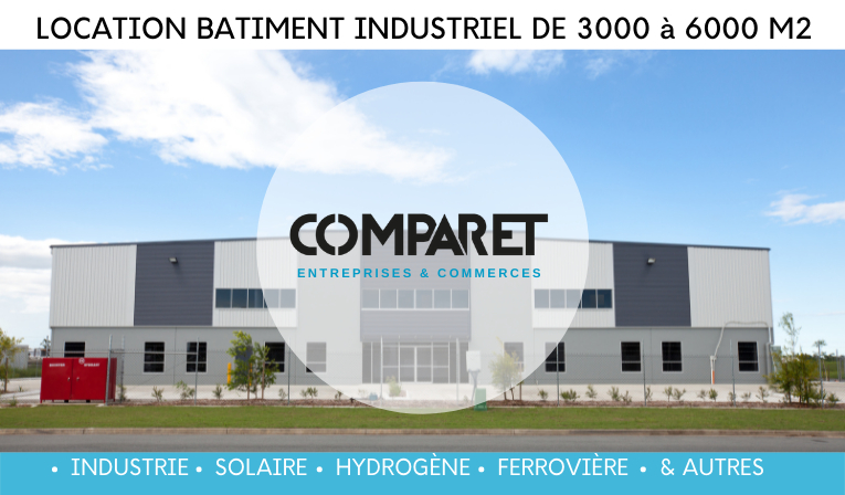 Local industriel  - 6000 m² 