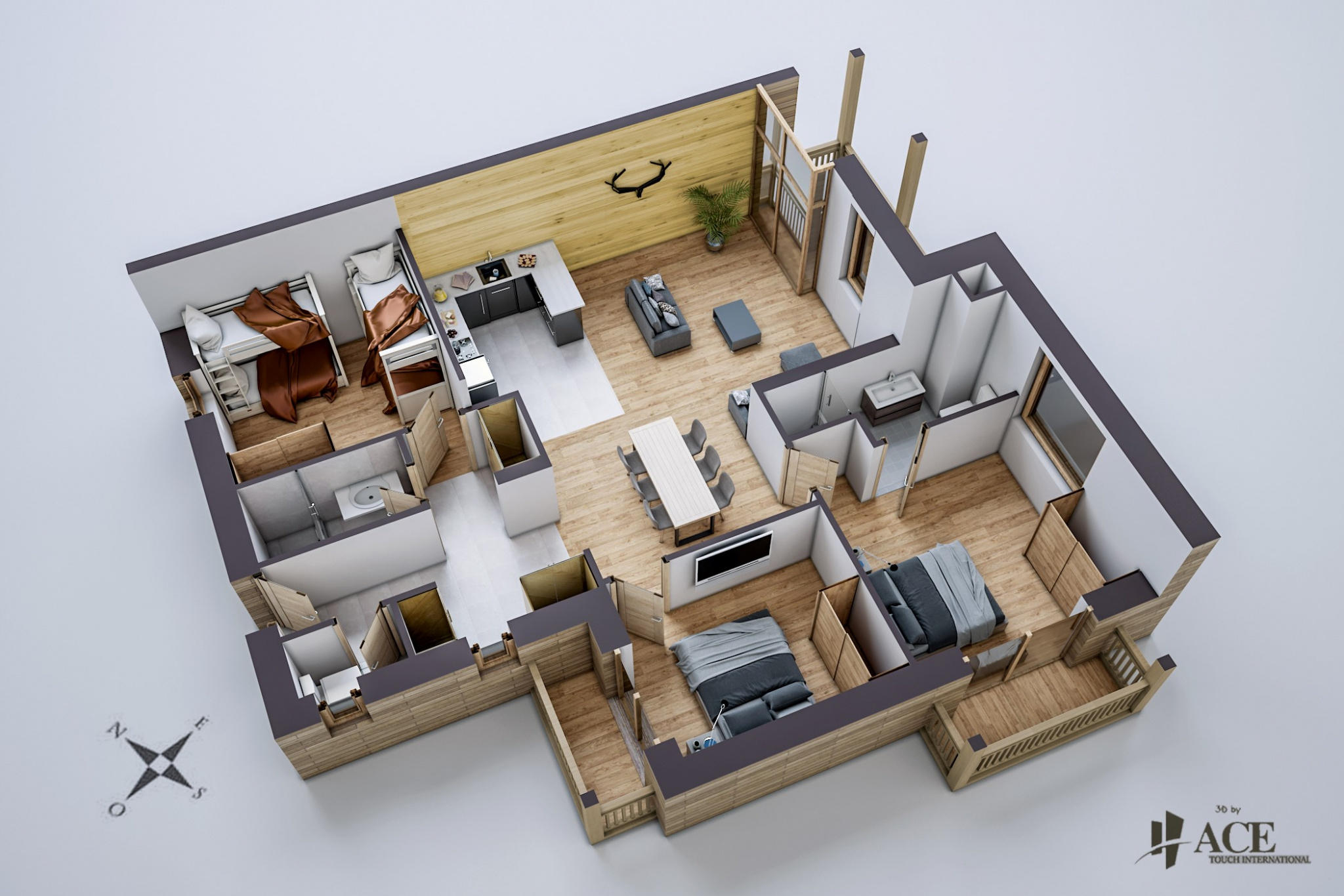 Appartement 4 pièces - 90 m² LES GETS