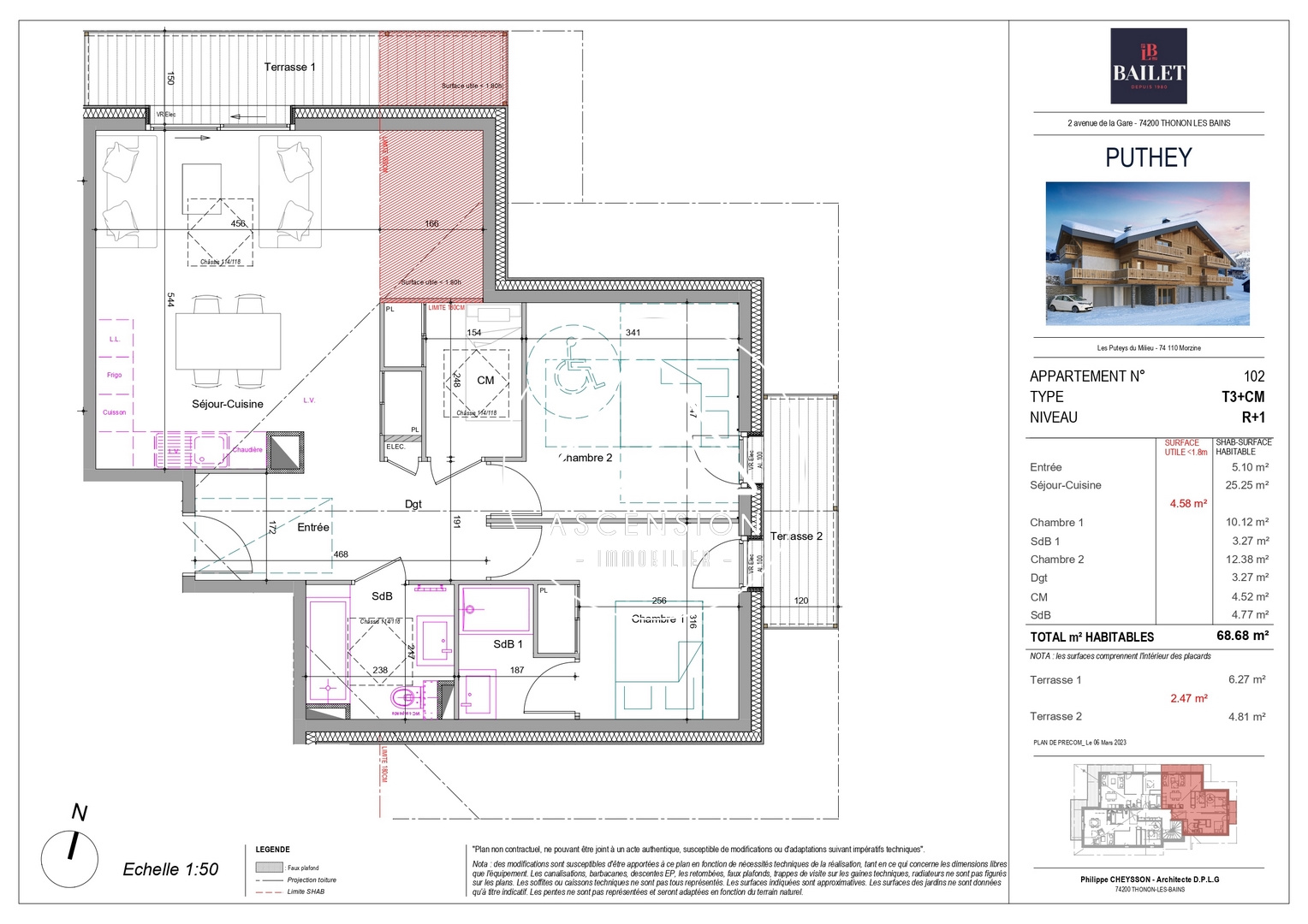 vente appartement MORZINE