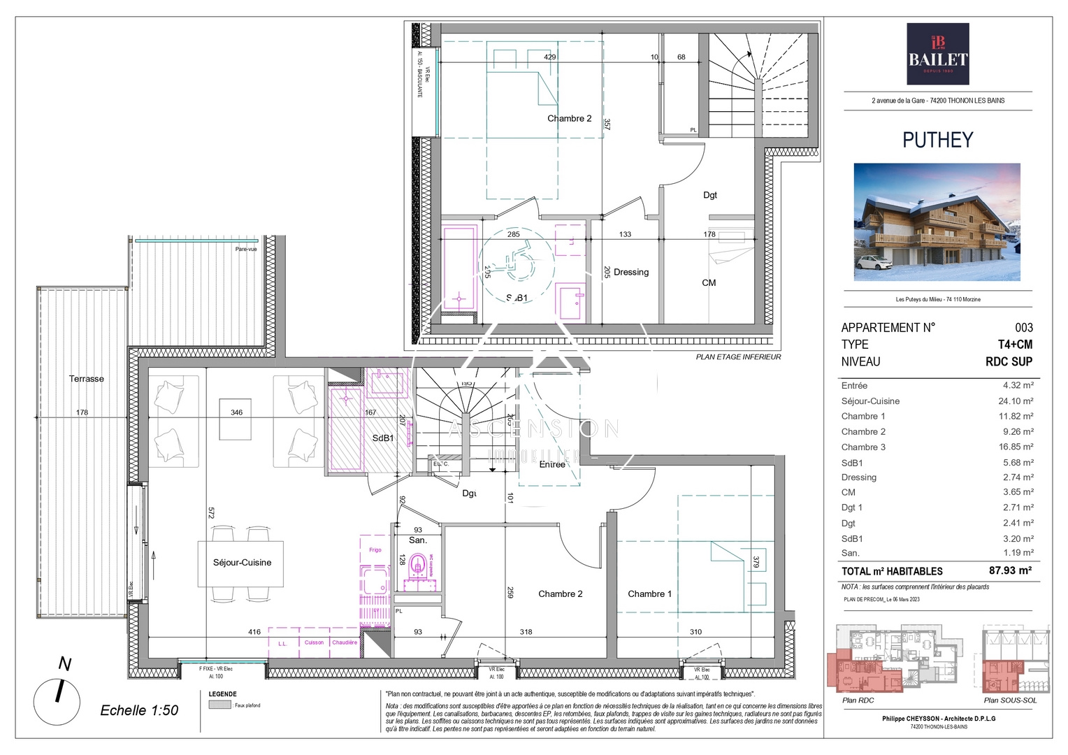 vente appartement MORZINE