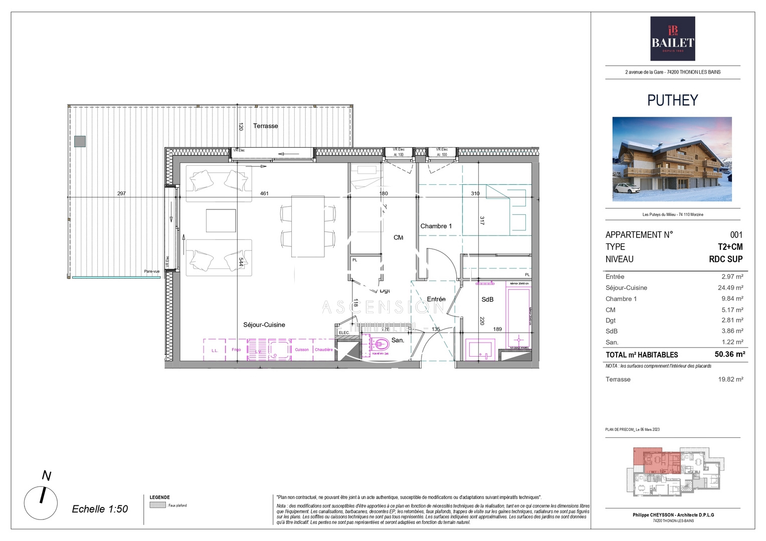 vente appartement MORZINE