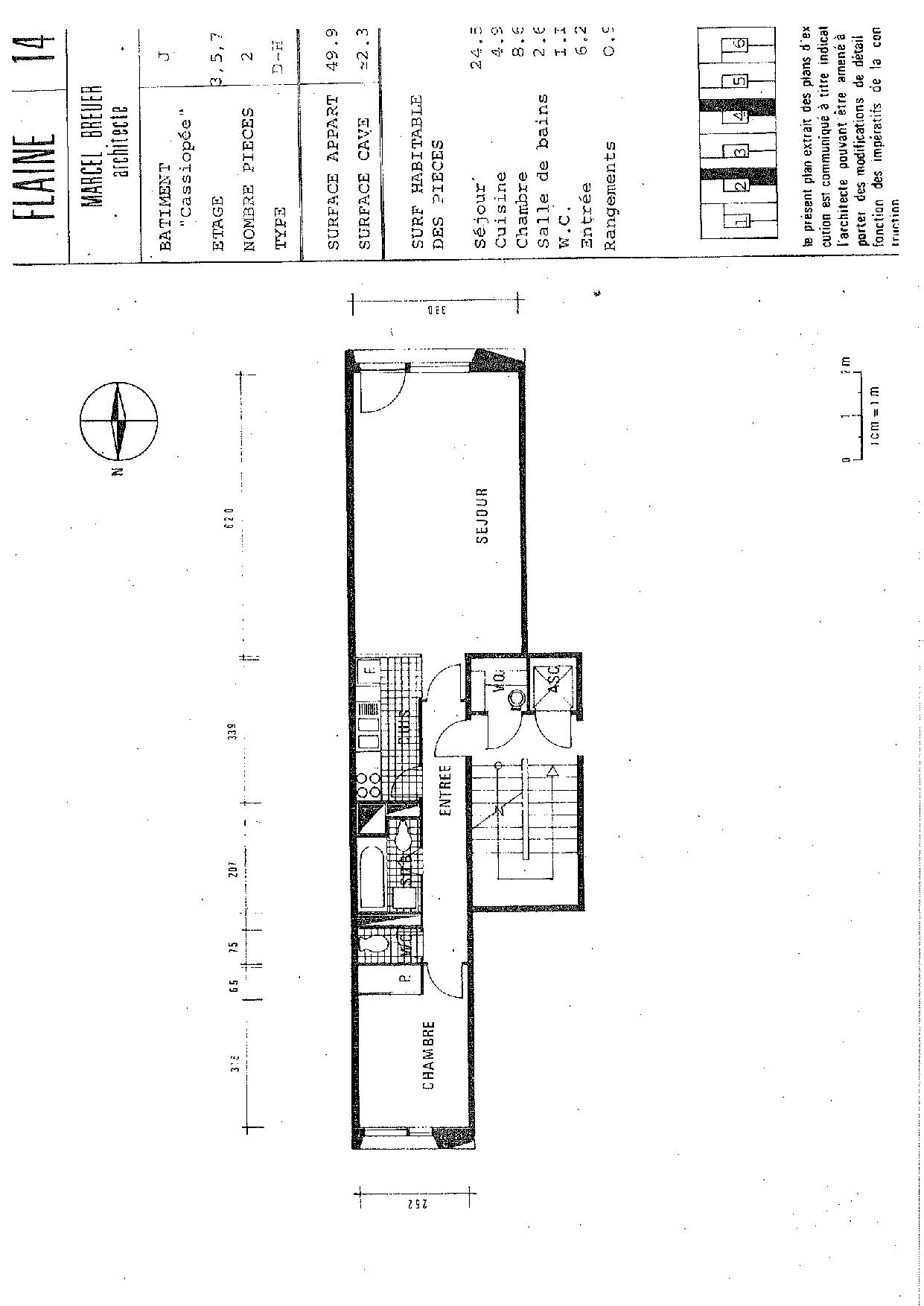 vente appartement FLAINE