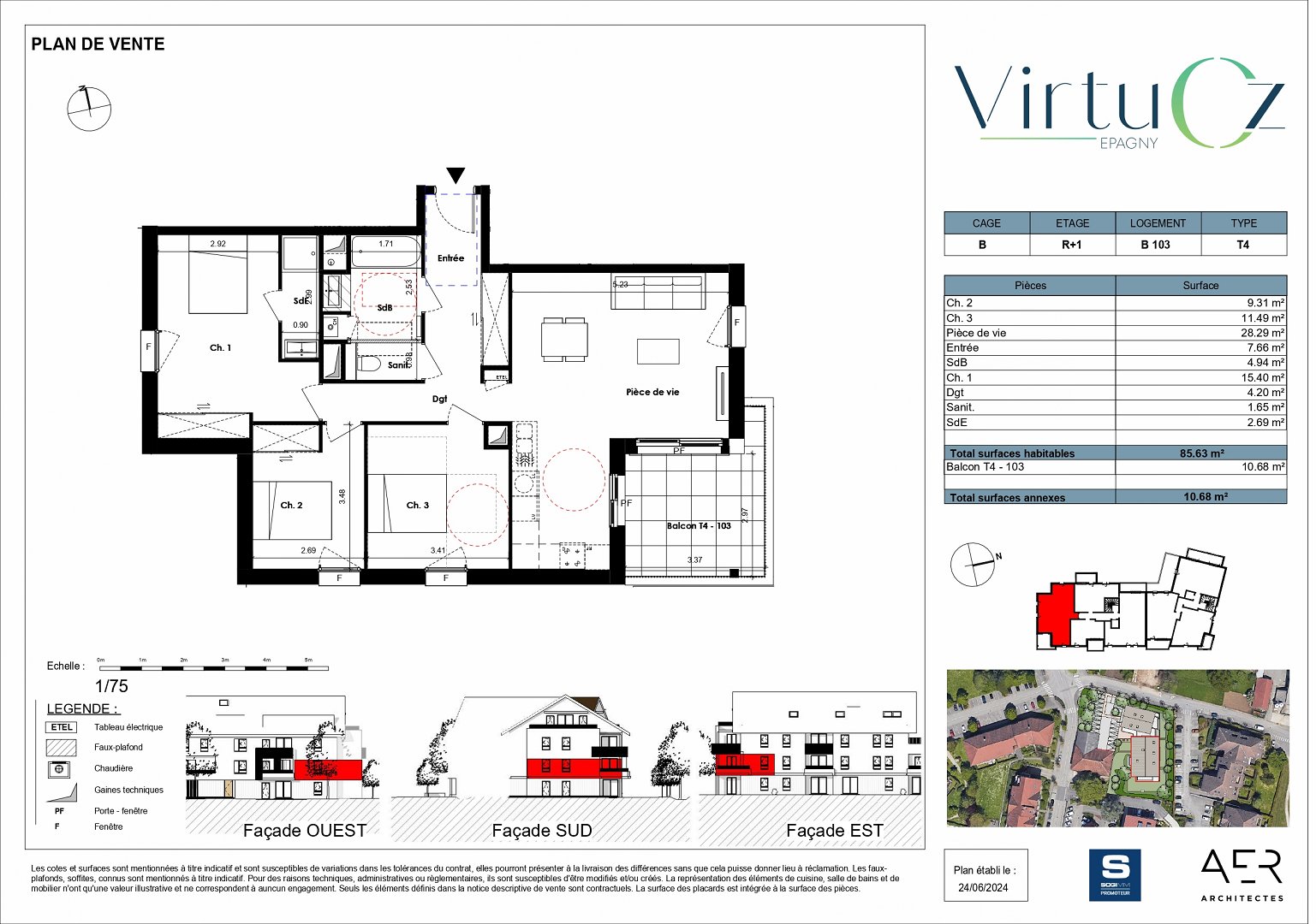 vente appartement LOVAGNY