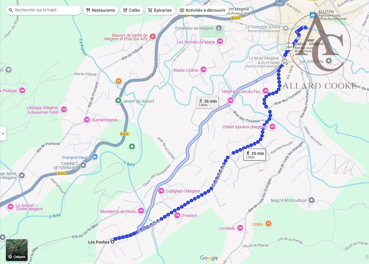 vente terrain MEGEVE