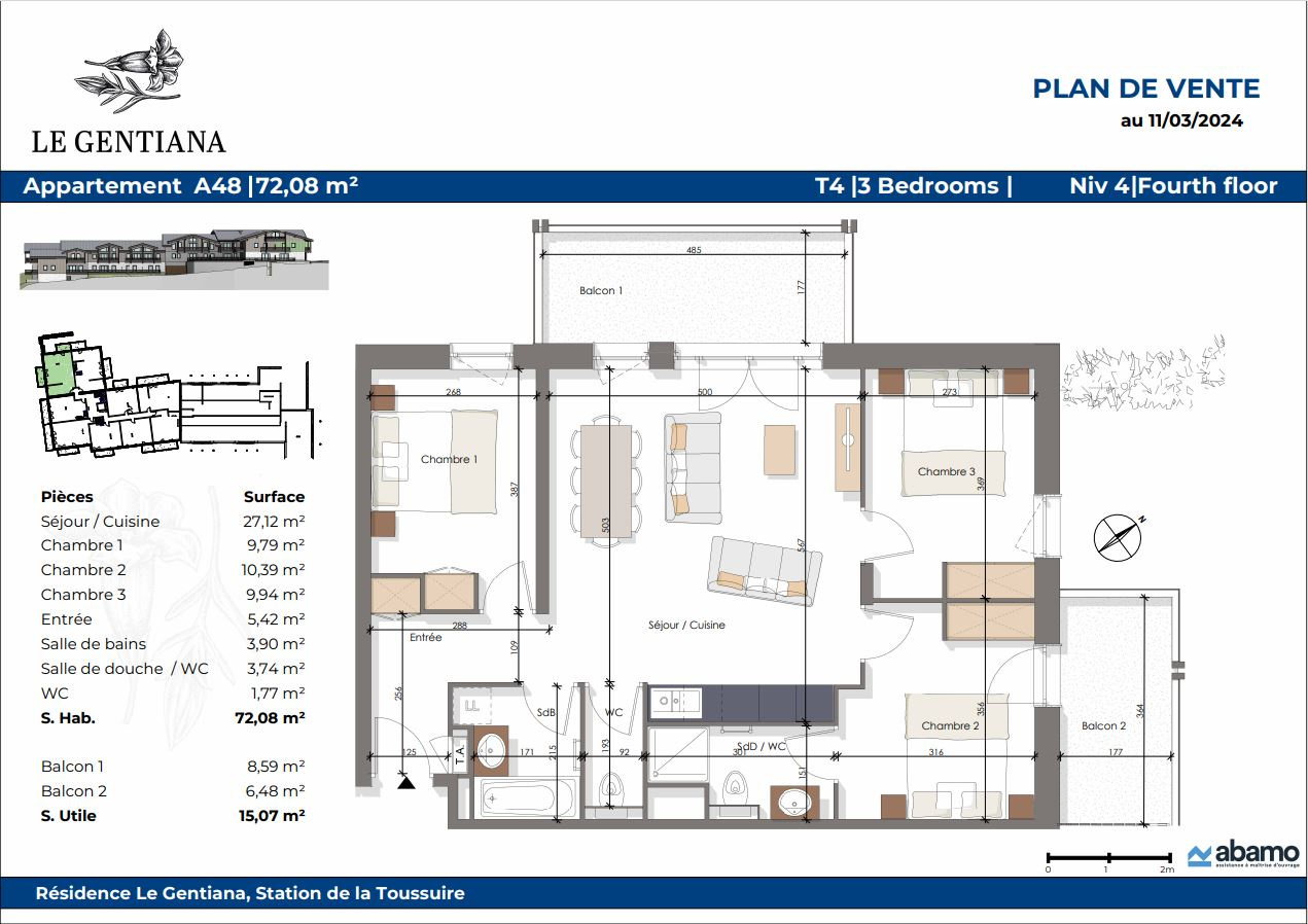 vente appartement LA TOUSSUIRE
