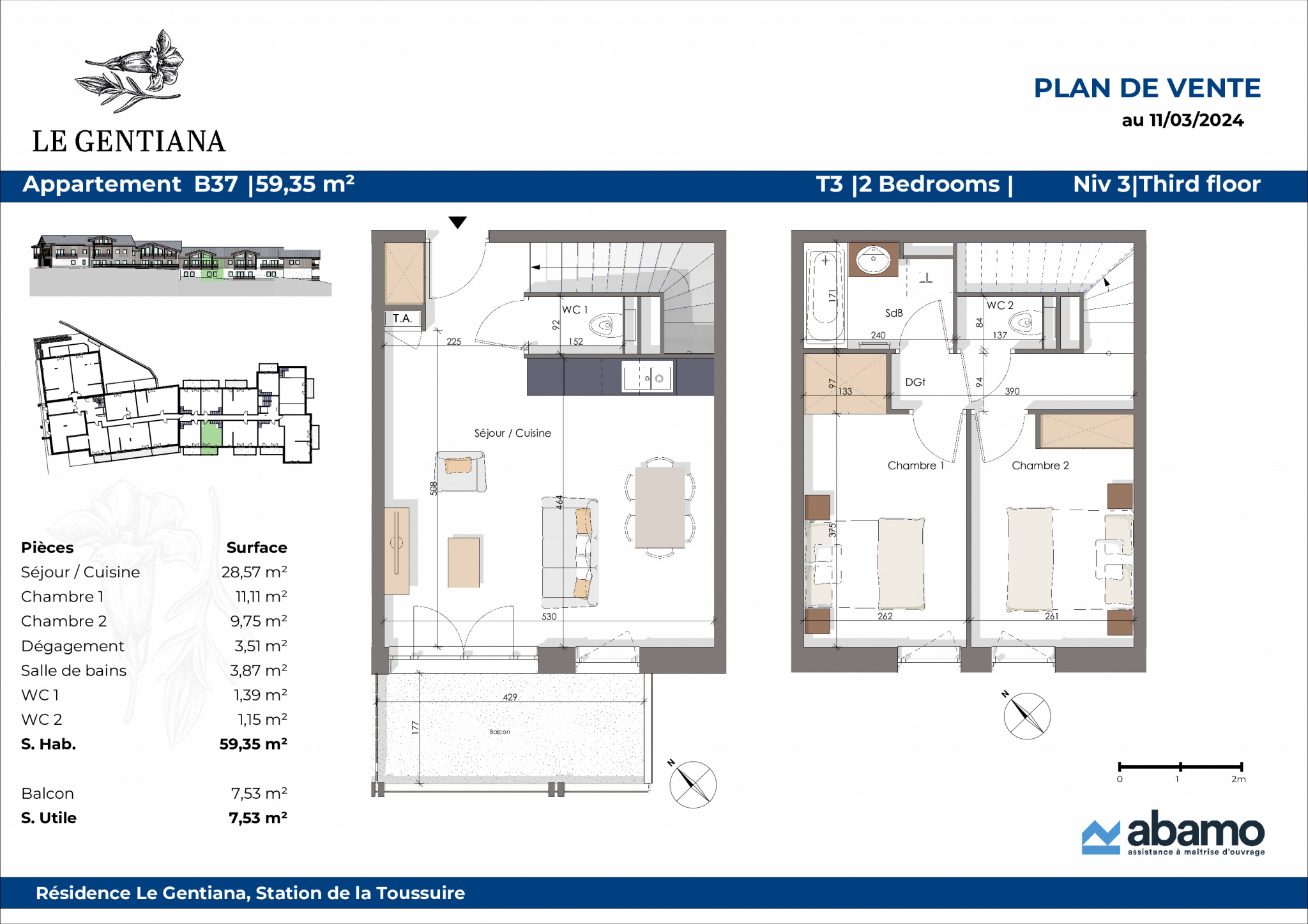 vente appartement LA TOUSSUIRE
