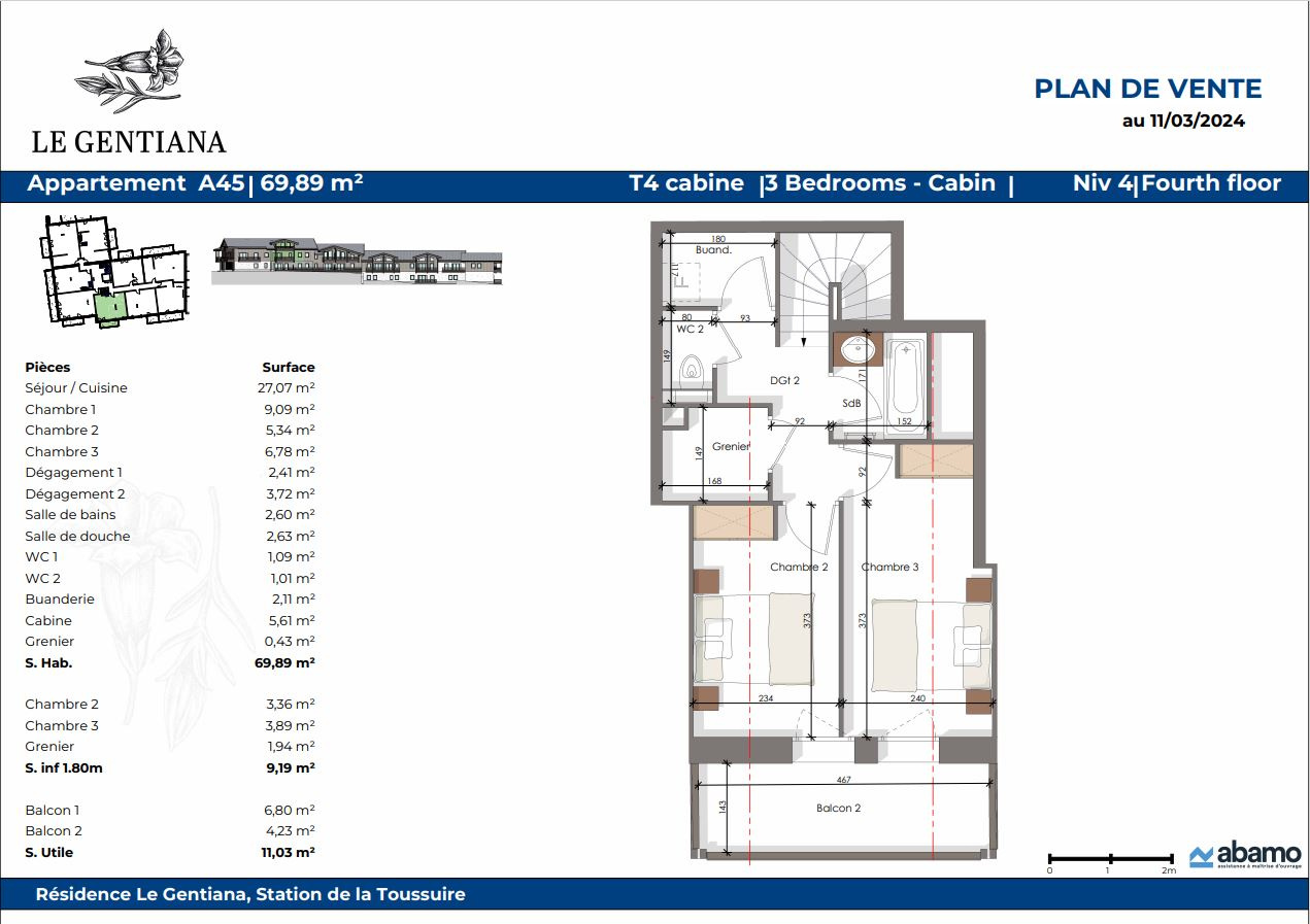 vente appartement LA TOUSSUIRE