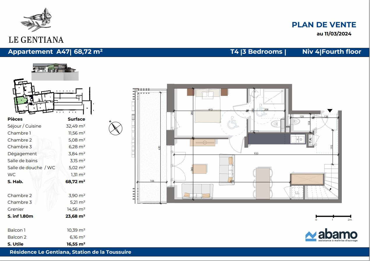 vente appartement LA TOUSSUIRE