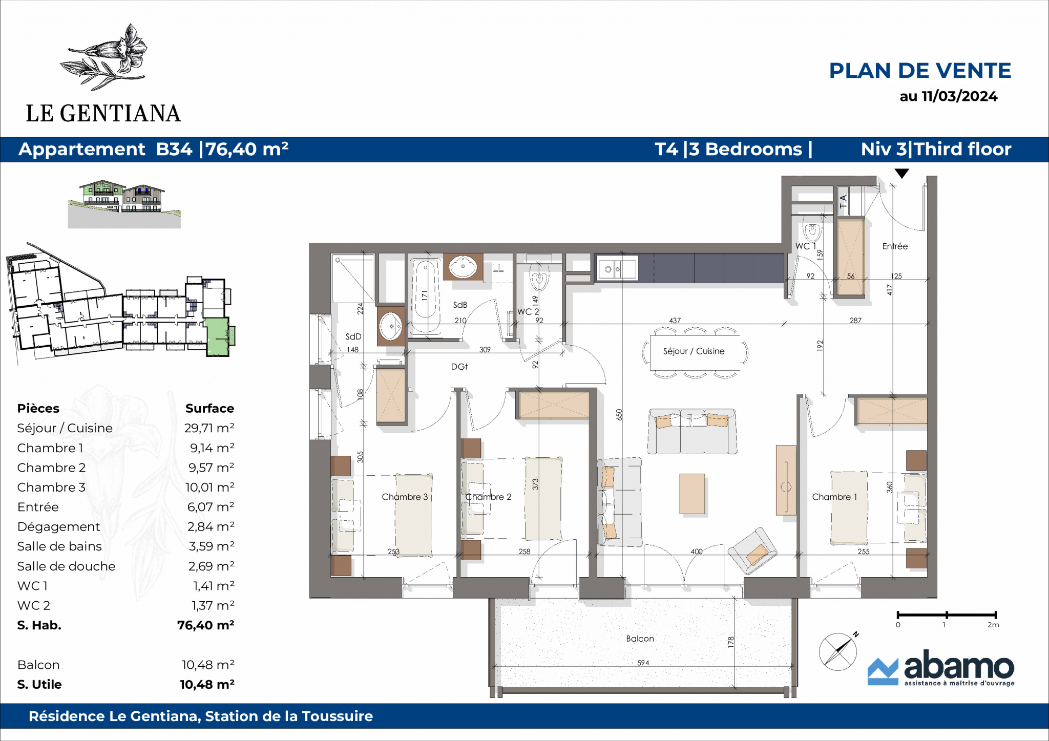 vente appartement LA TOUSSUIRE