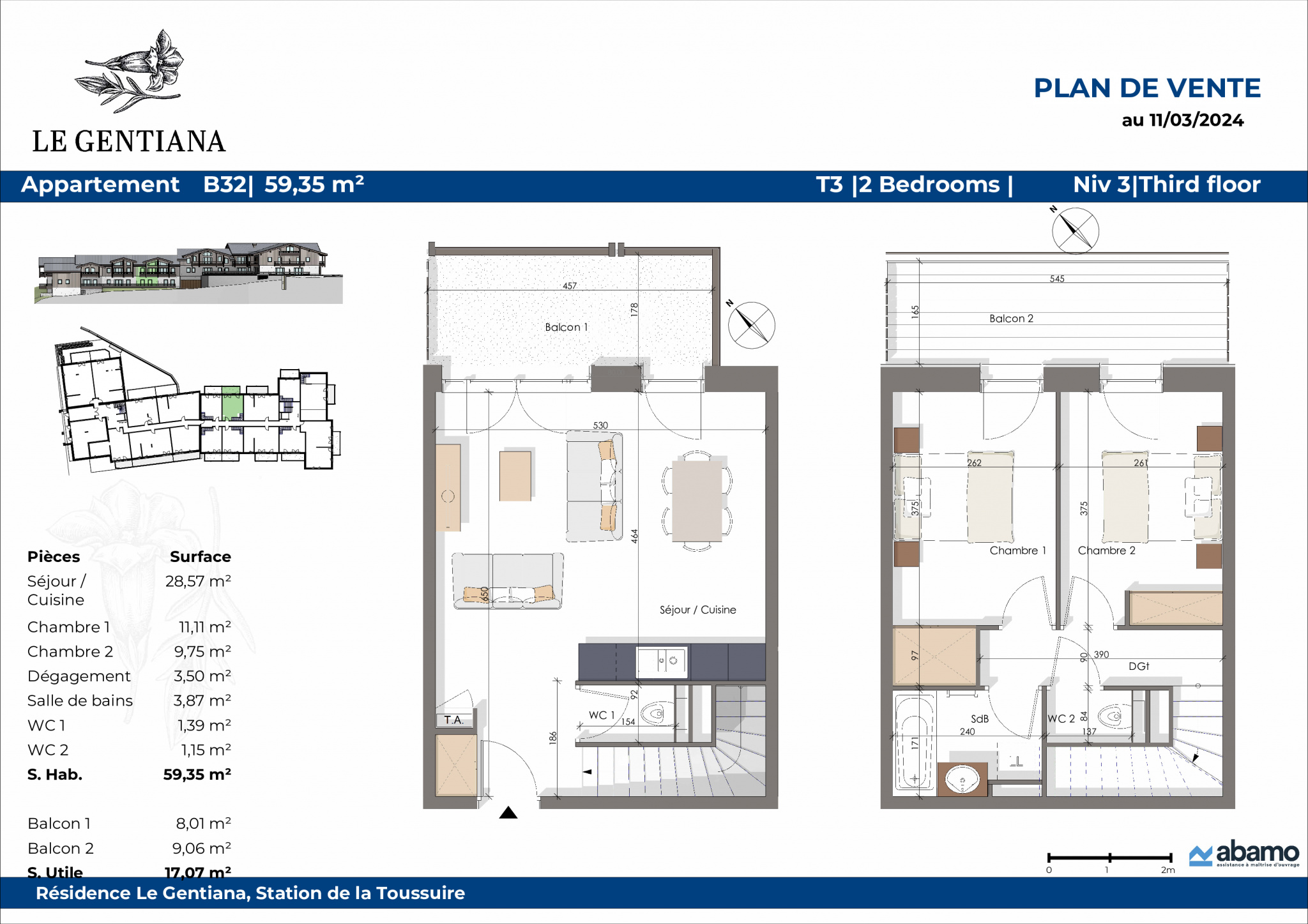 vente appartement LA TOUSSUIRE