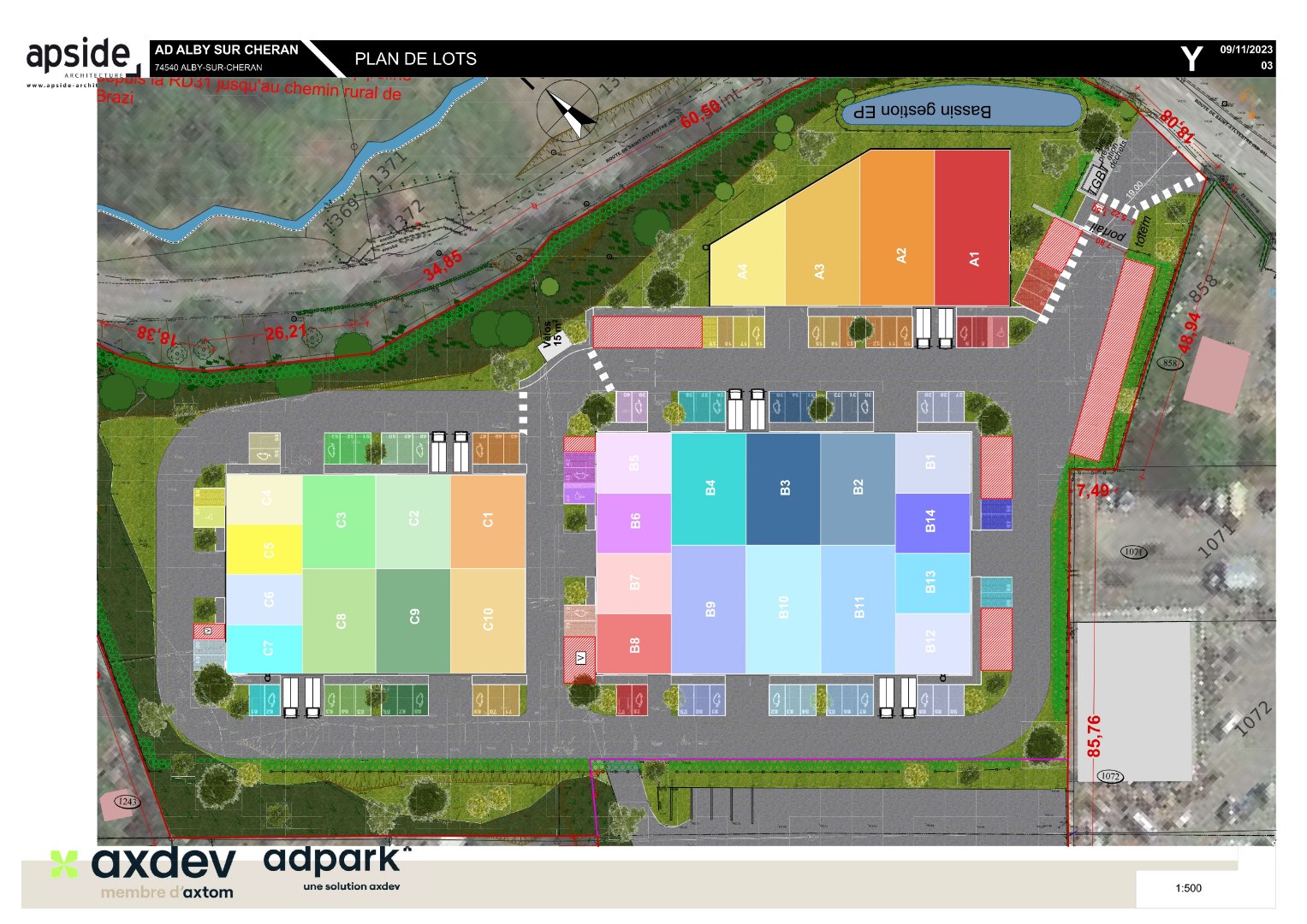 vente local-commercial ALBY SUR CHERAN