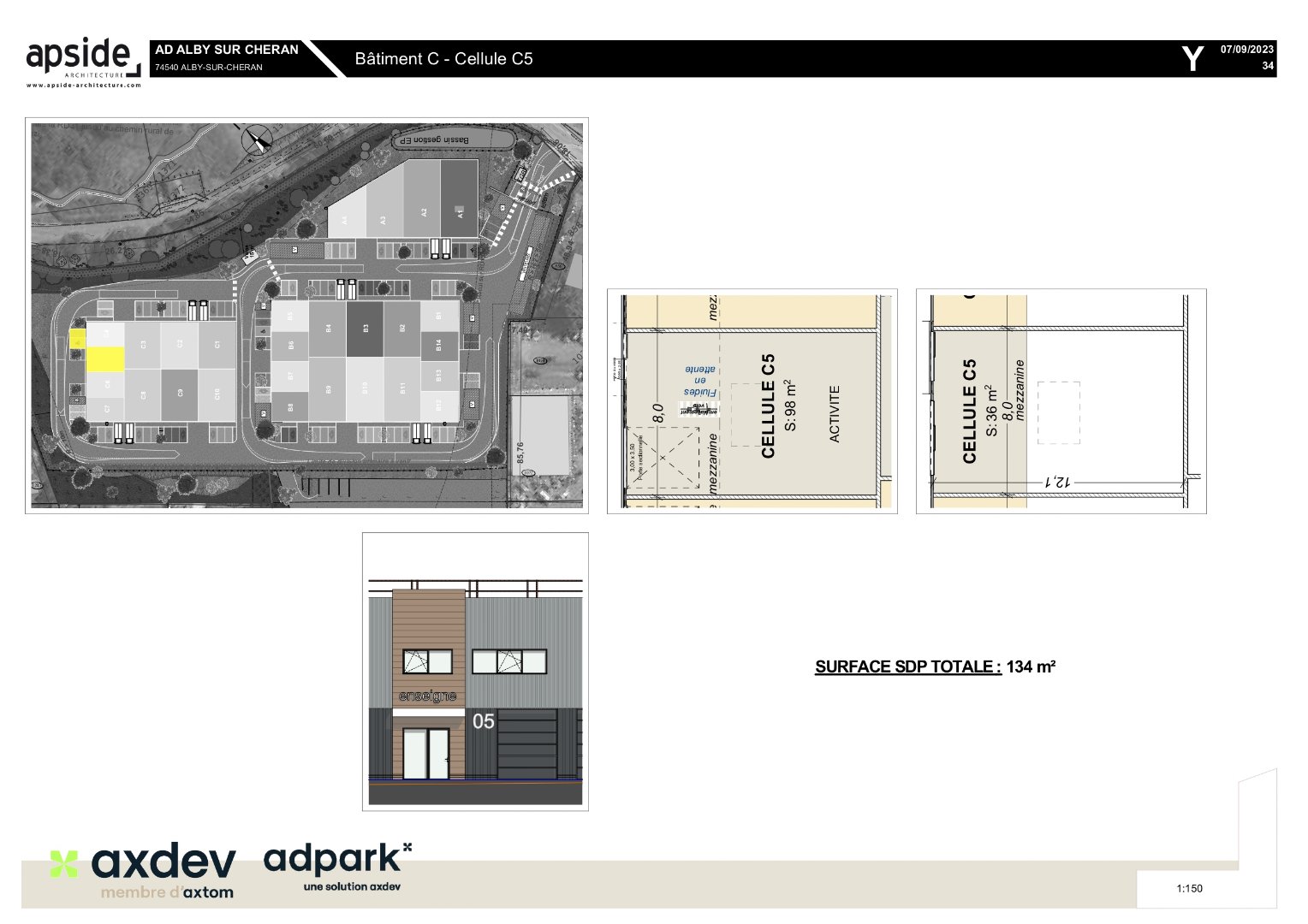 vente local-commercial ALBY SUR CHERAN