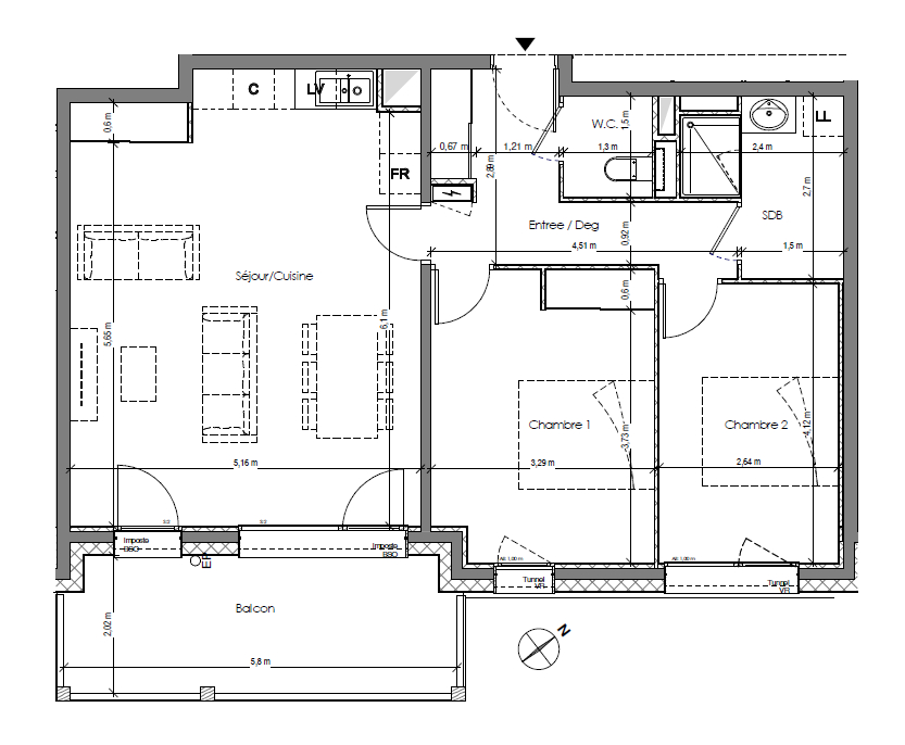 vente appartement 