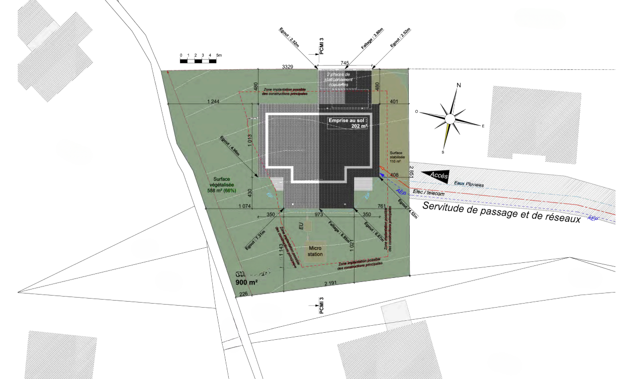 vente terrain CHATILLON SUR CLUSES