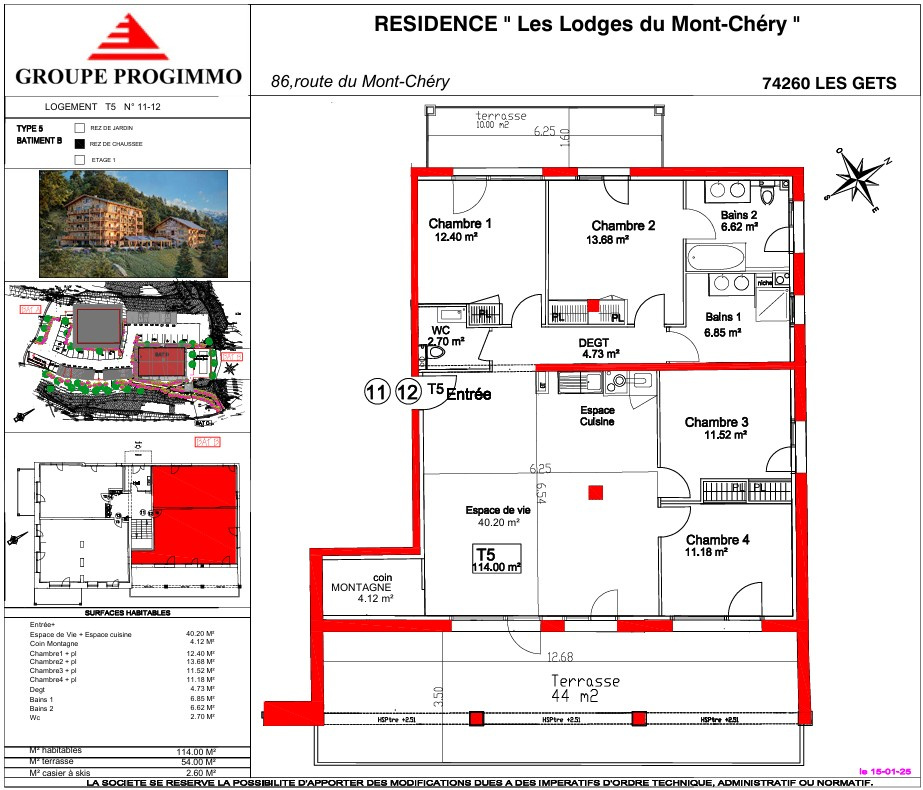 vente appartement LES GETS