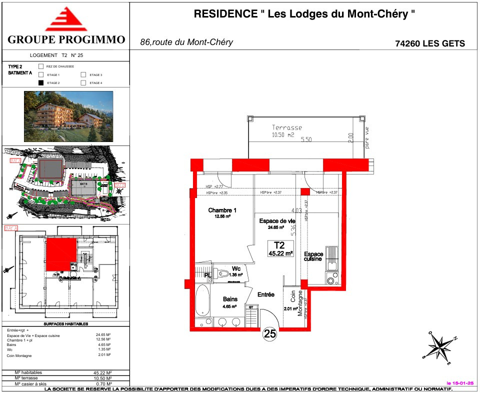 vente appartement LES GETS