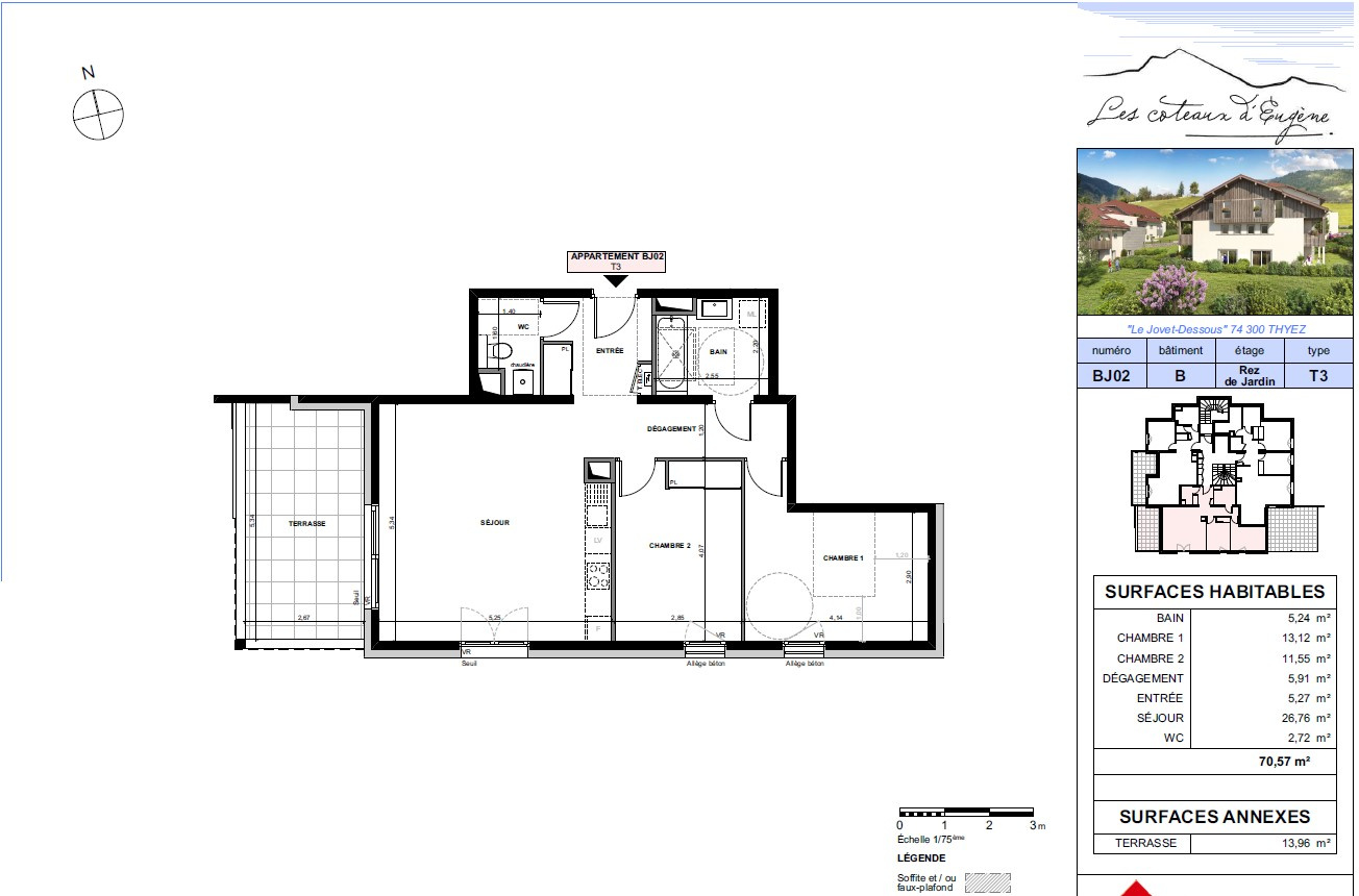 vente appartement THYEZ