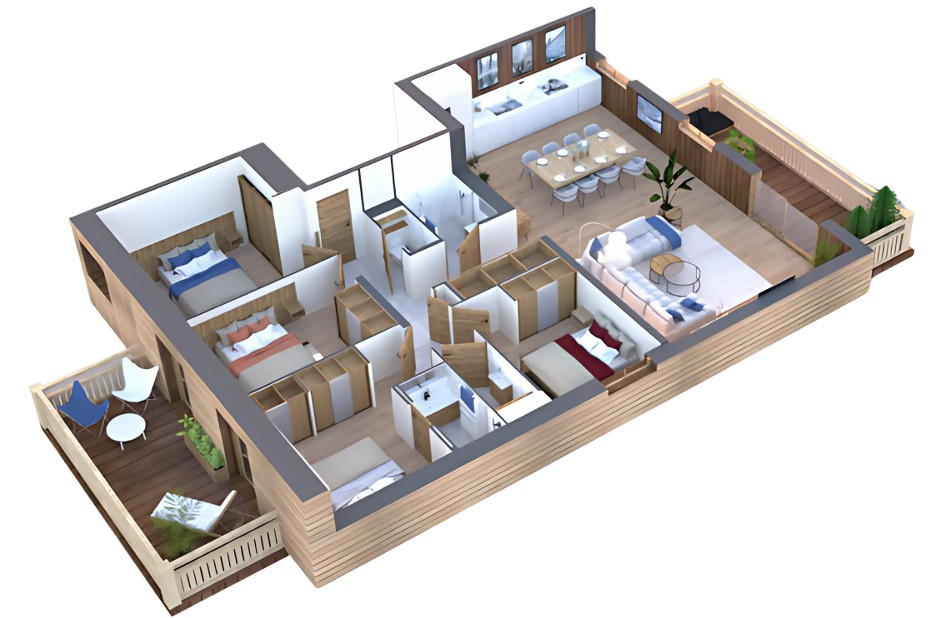 vente appartement LES GETS
