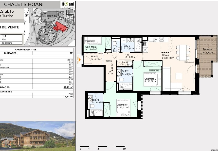 vente appartement LES GETS