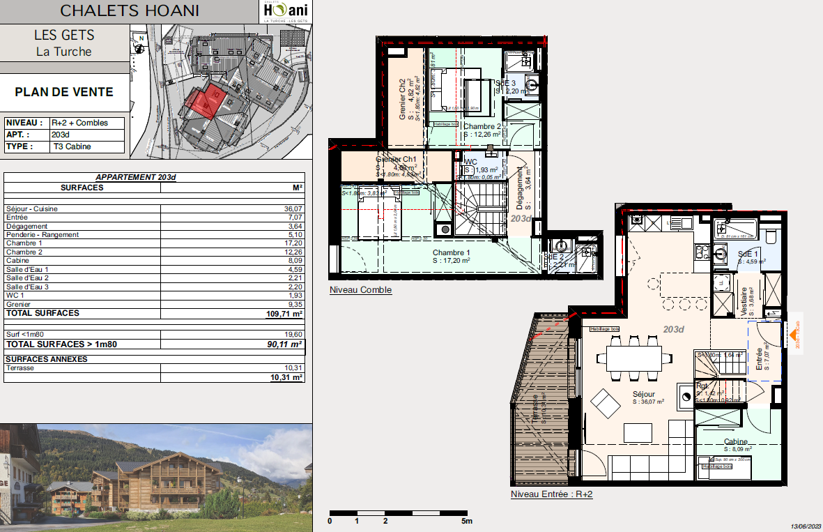 vente appartement LES GETS