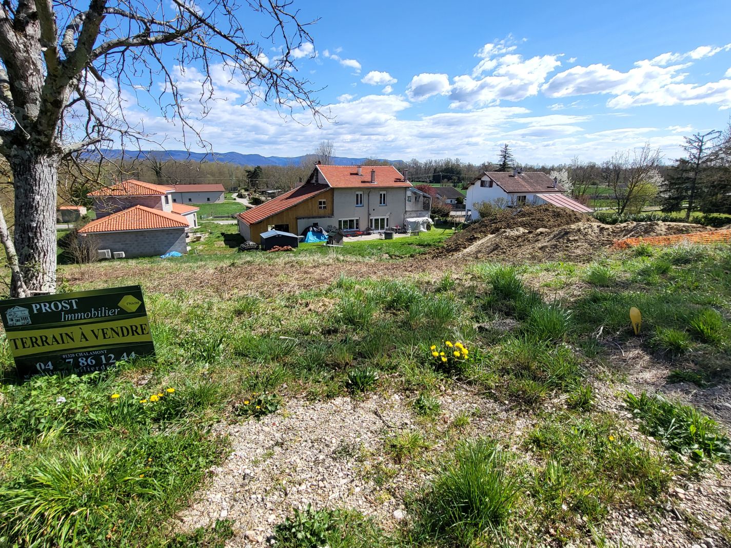 vente terrain VILLETTE SUR AIN