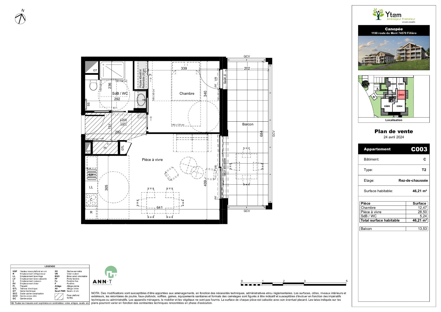 vente appartement FILLIÈRE