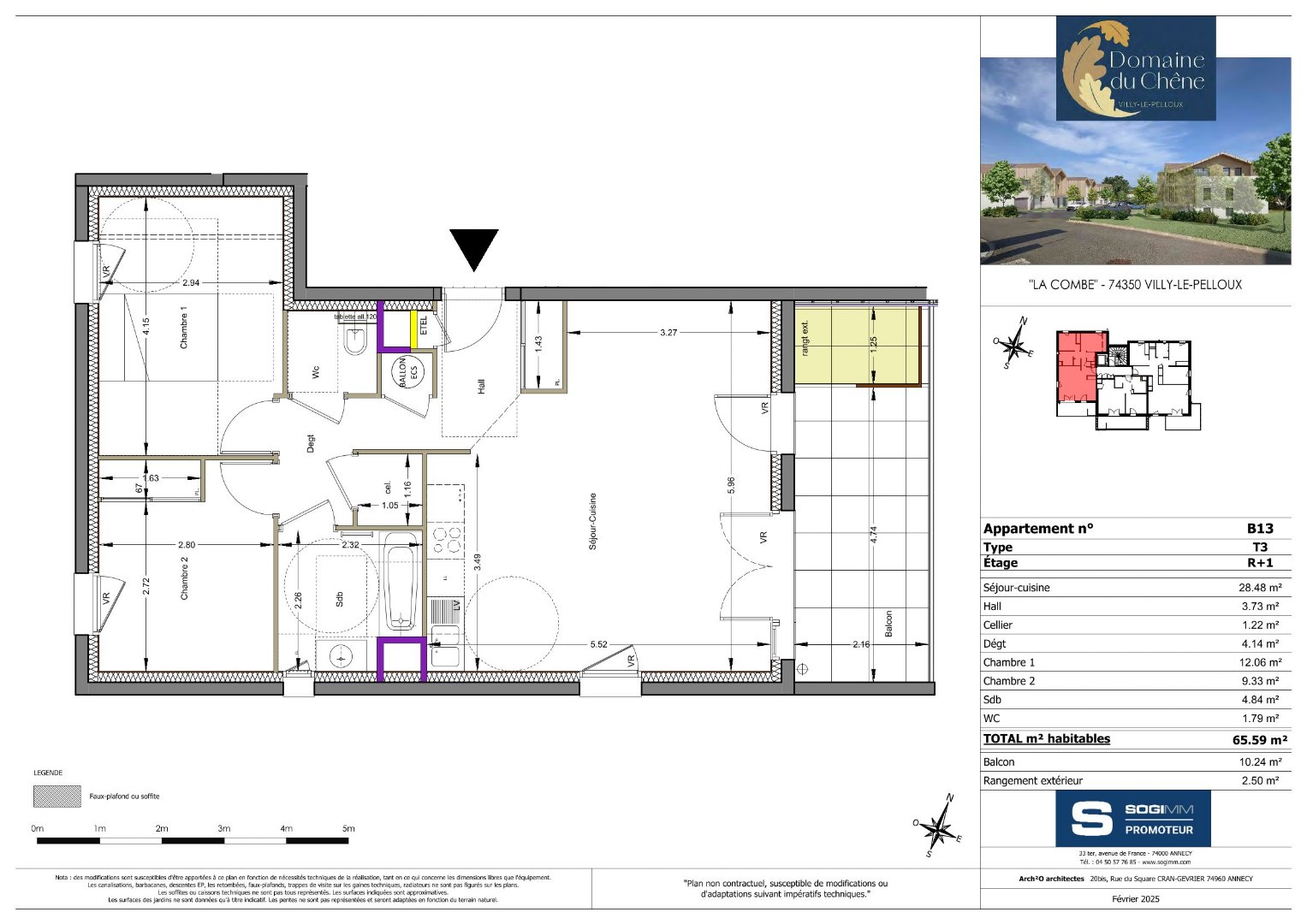 vente appartement VILLY LE PELLOUX