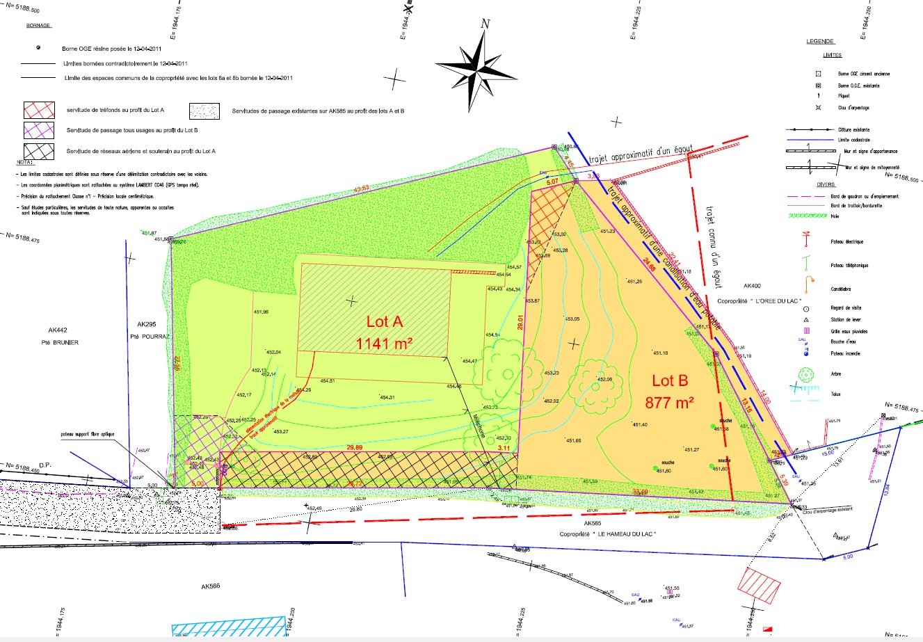 vente terrain SEVRIER