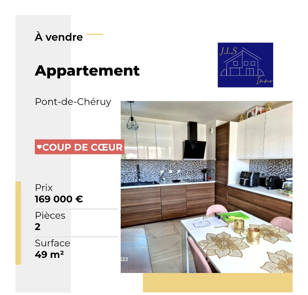 vente appartement PONT DE CHERUY