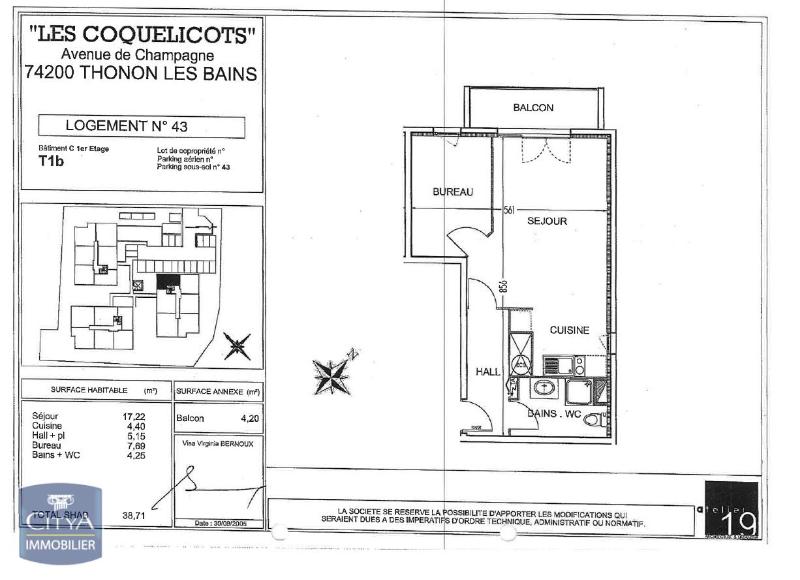 location appartement THONON LES BAINS