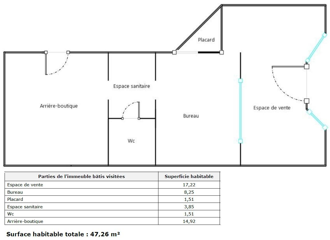 location local-commercial THONON LES BAINS