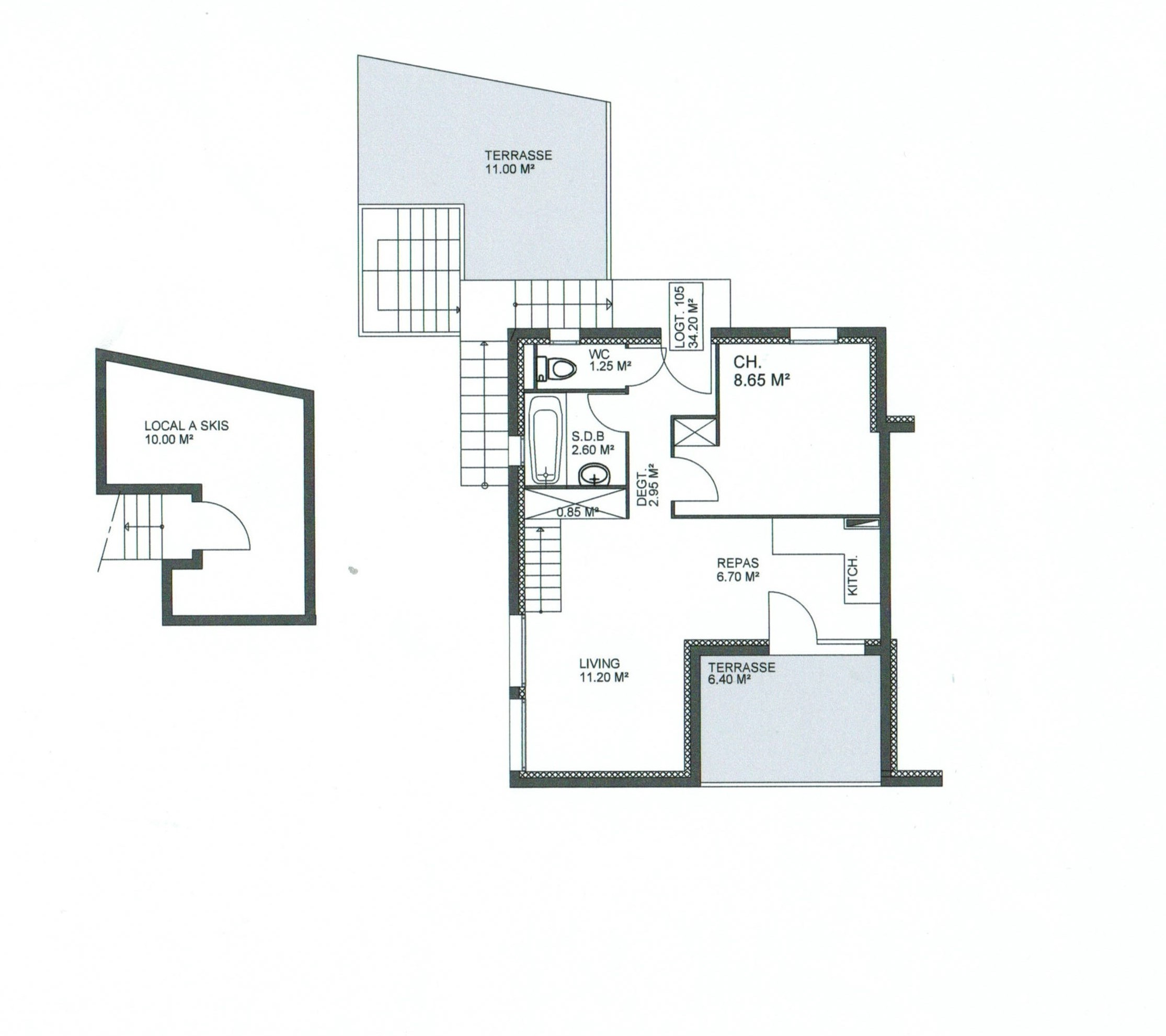 vente appartement BELLENTRE