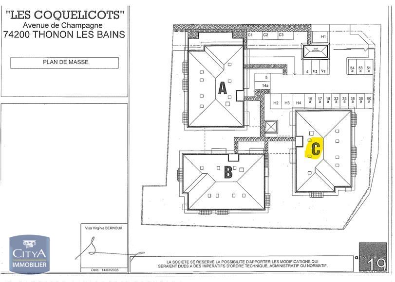 vente appartement THONON LES BAINS