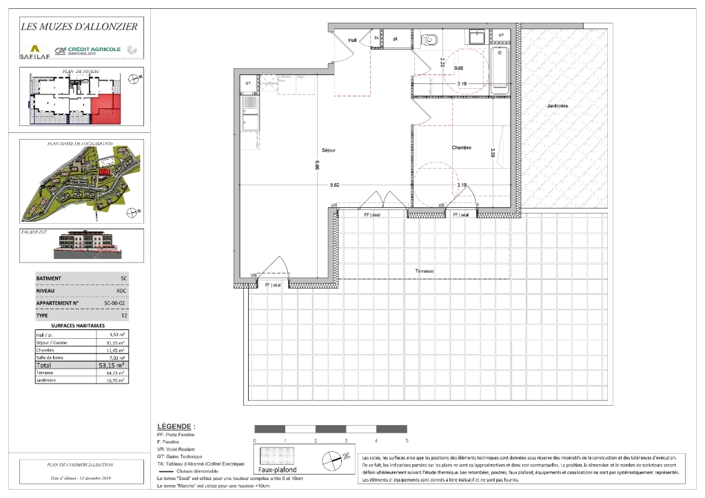 location appartement ALLONZIER LA CAILLE