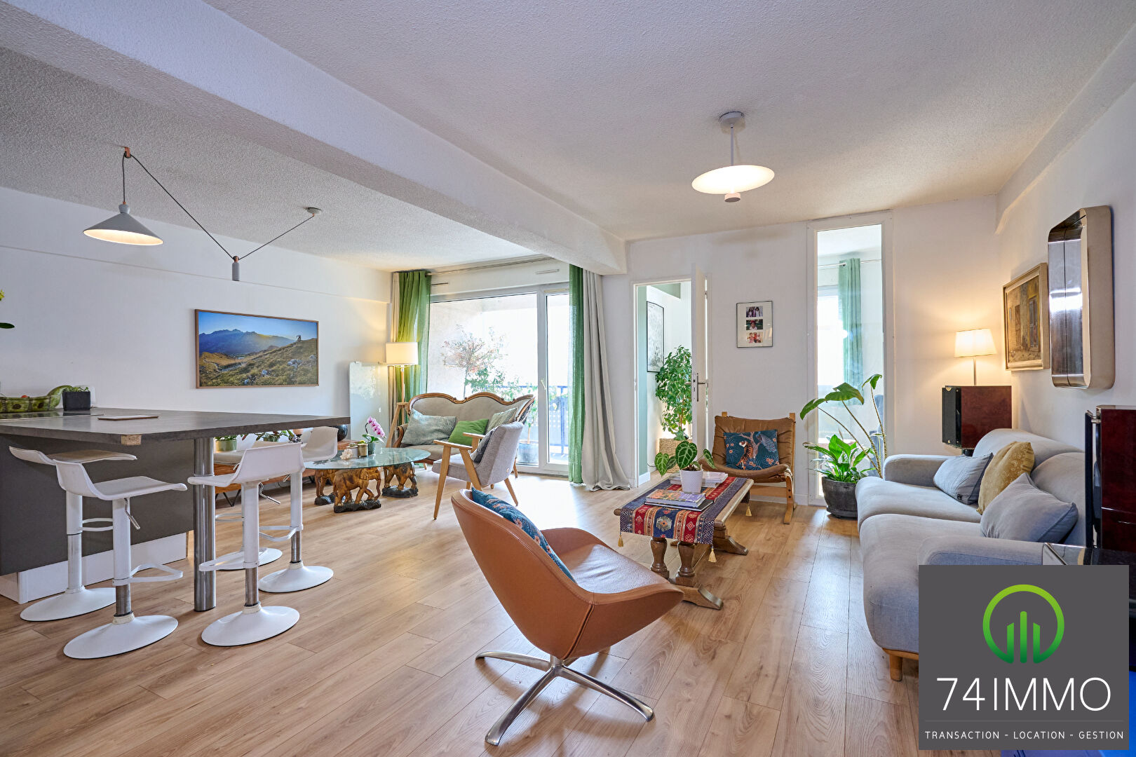 Appartement 4 pièces - 74 m² 