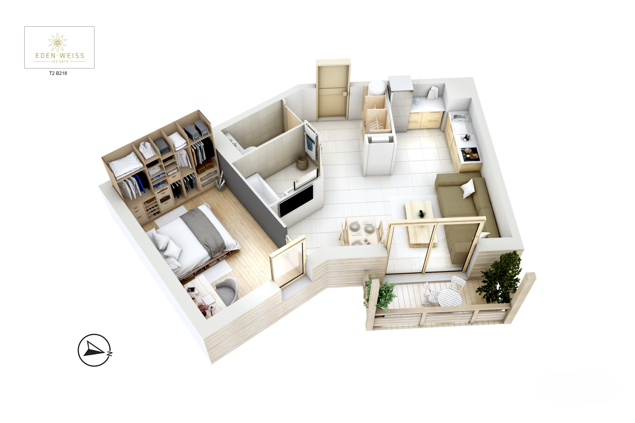 vente appartement LES GETS