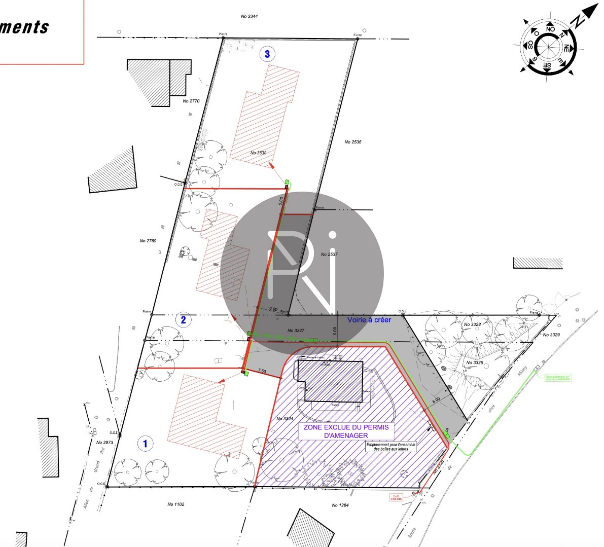 vente terrain GROISY