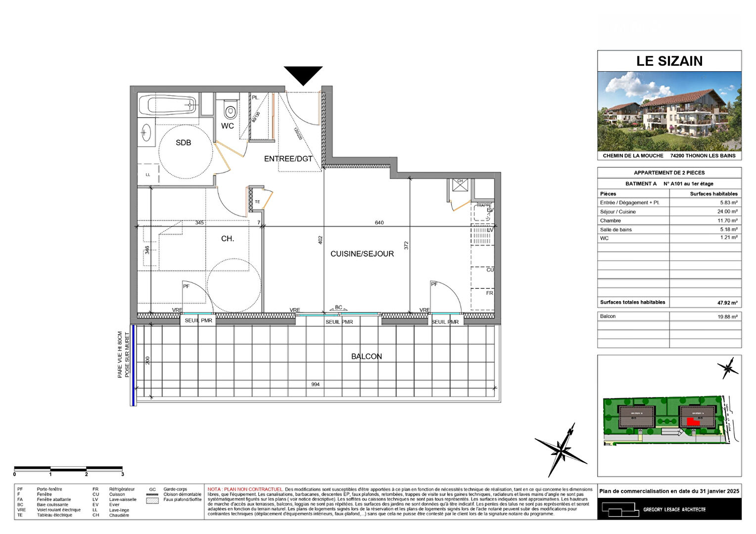 vente appartement 