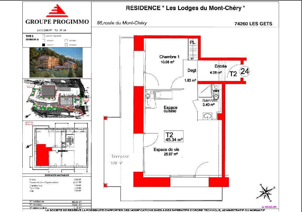 vente appartement LES GETS
