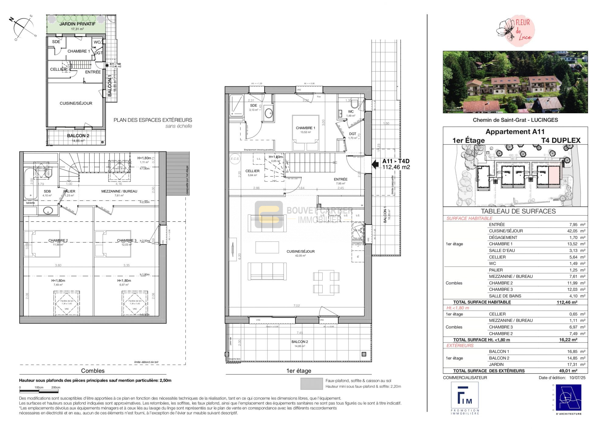 vente appartement LUCINGES