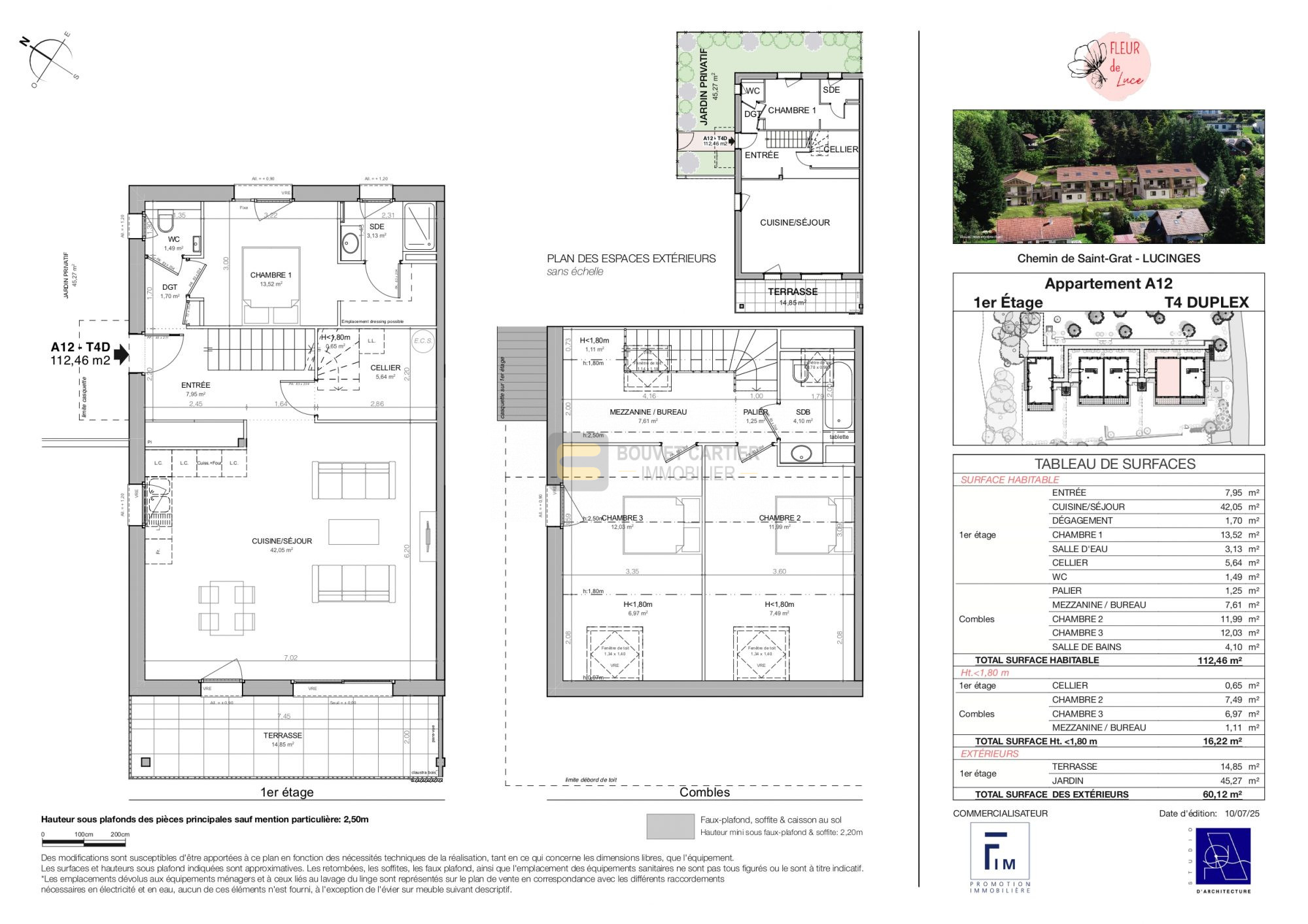 vente appartement LUCINGES