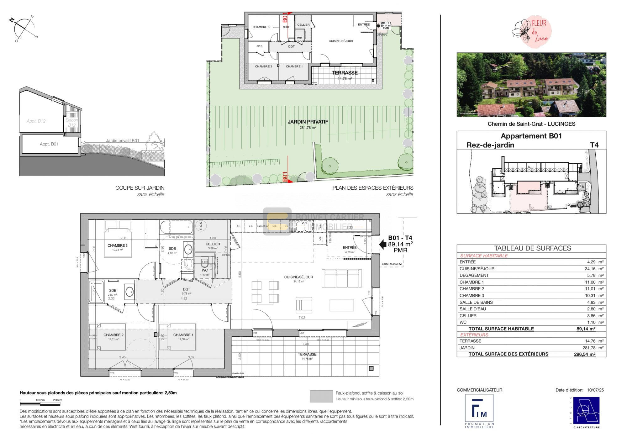 vente appartement LUCINGES