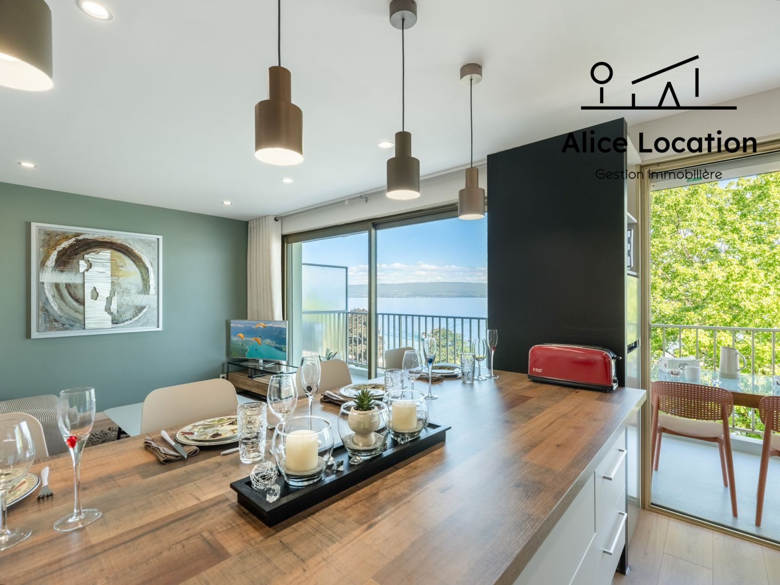 location appartement EVIAN LES BAINS