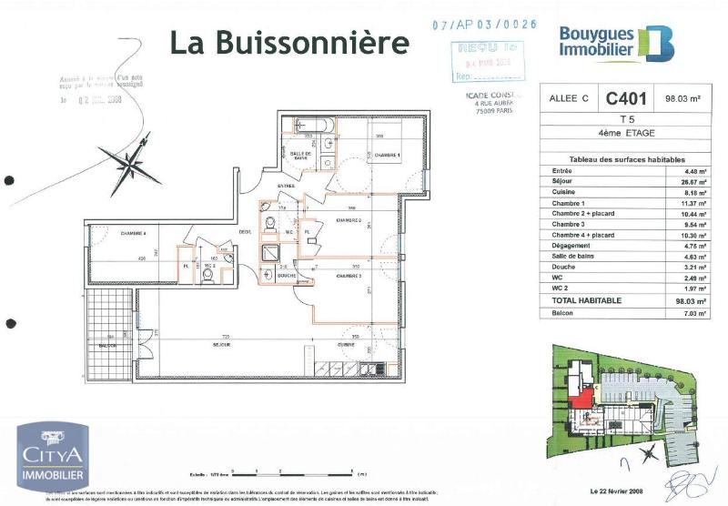 location appartement MARIGNIER