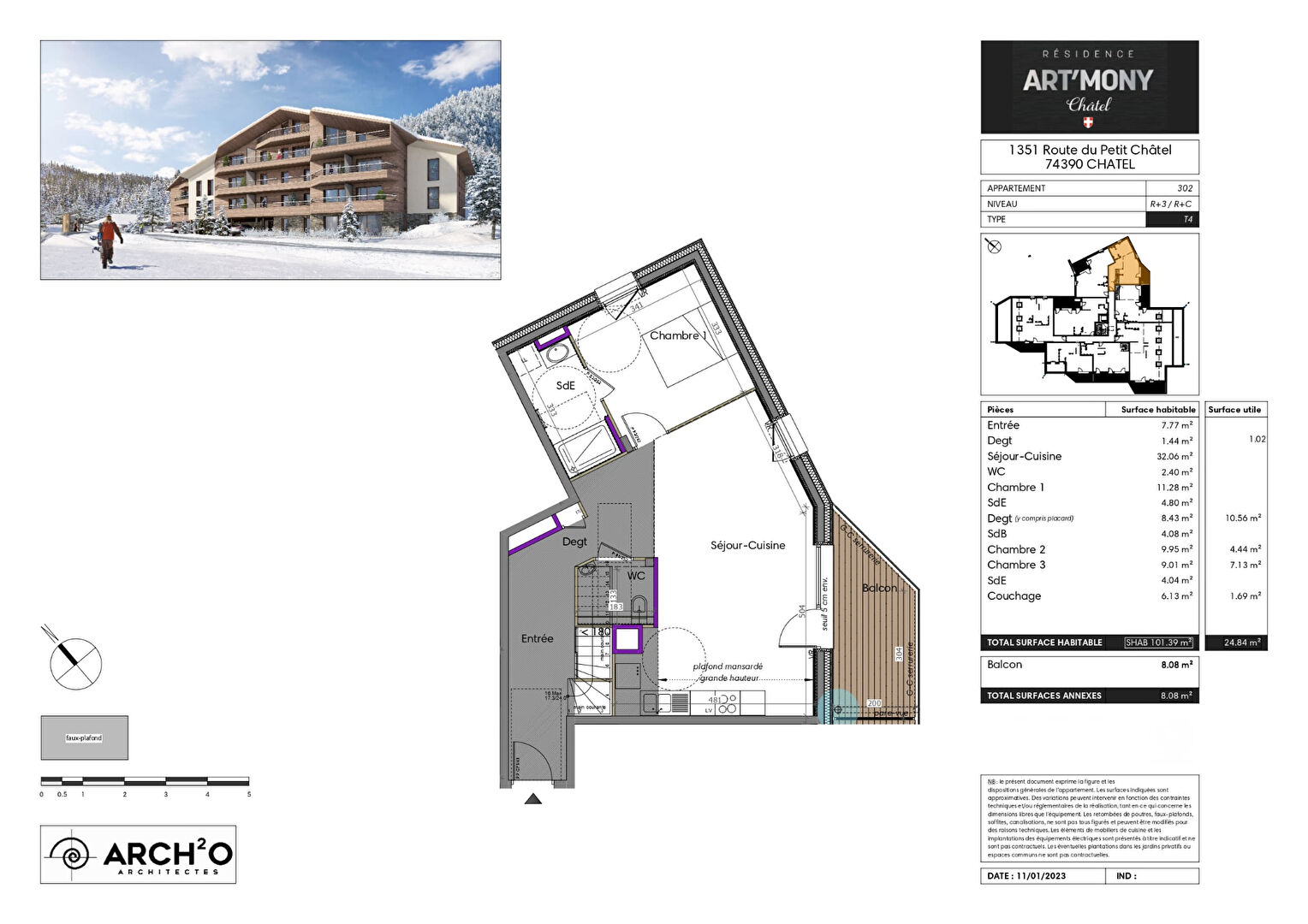 vente appartement 