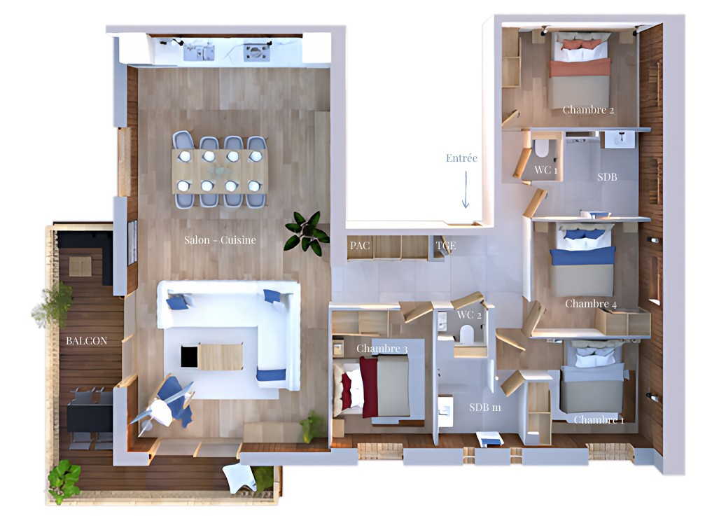 vente appartement LES GETS