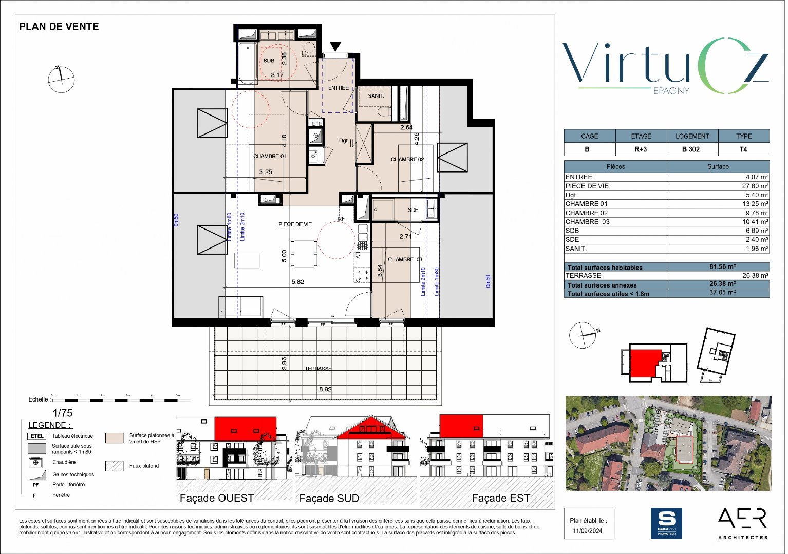 vente appartement LOVAGNY