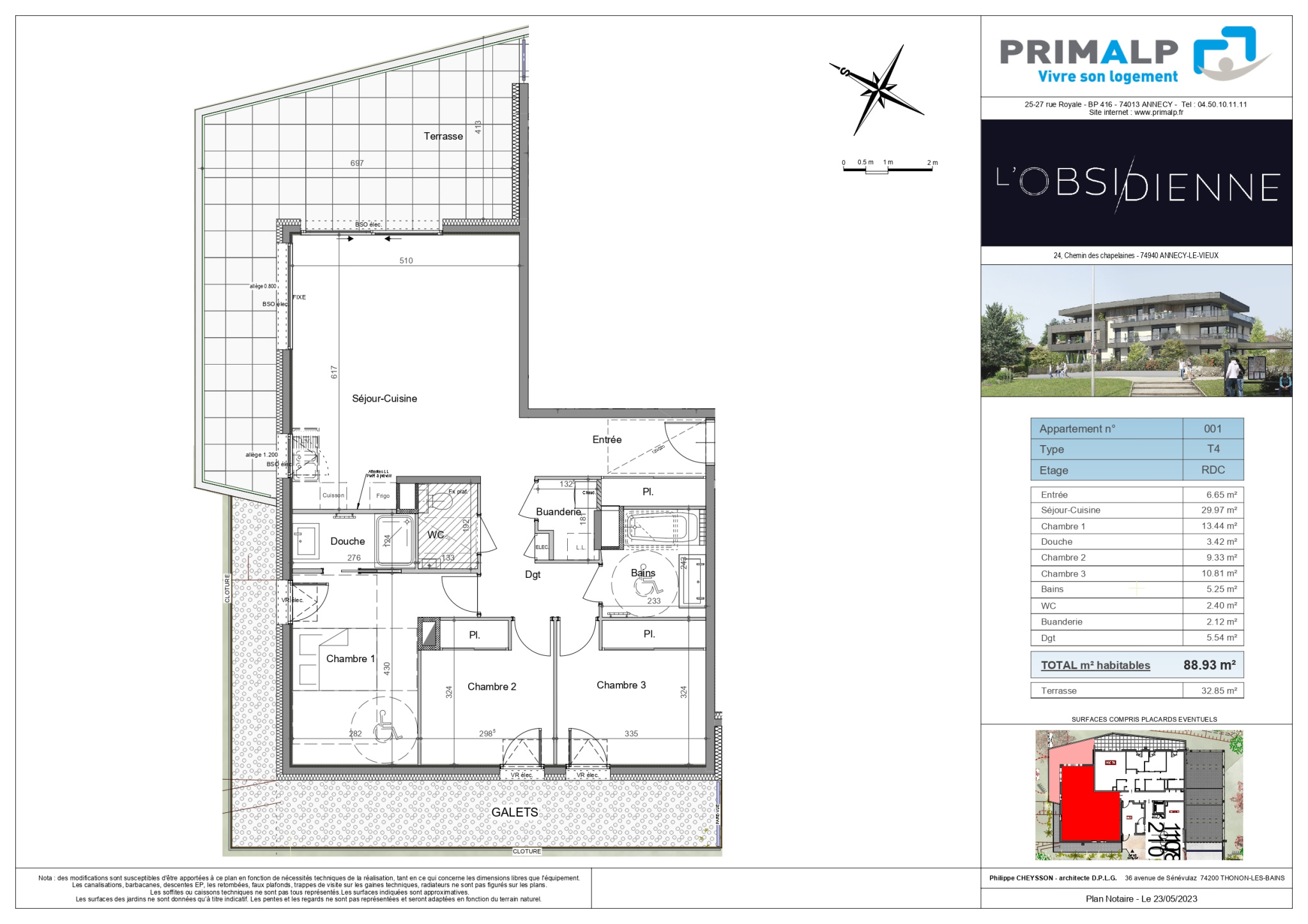 vente appartement ANNECY LE VIEUX
