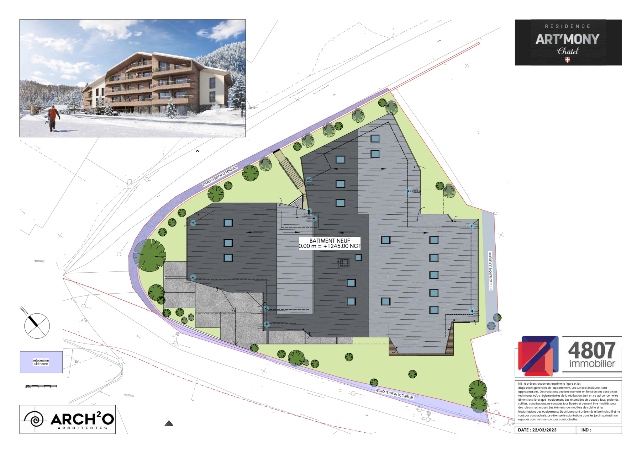 vente appartement CHATEL