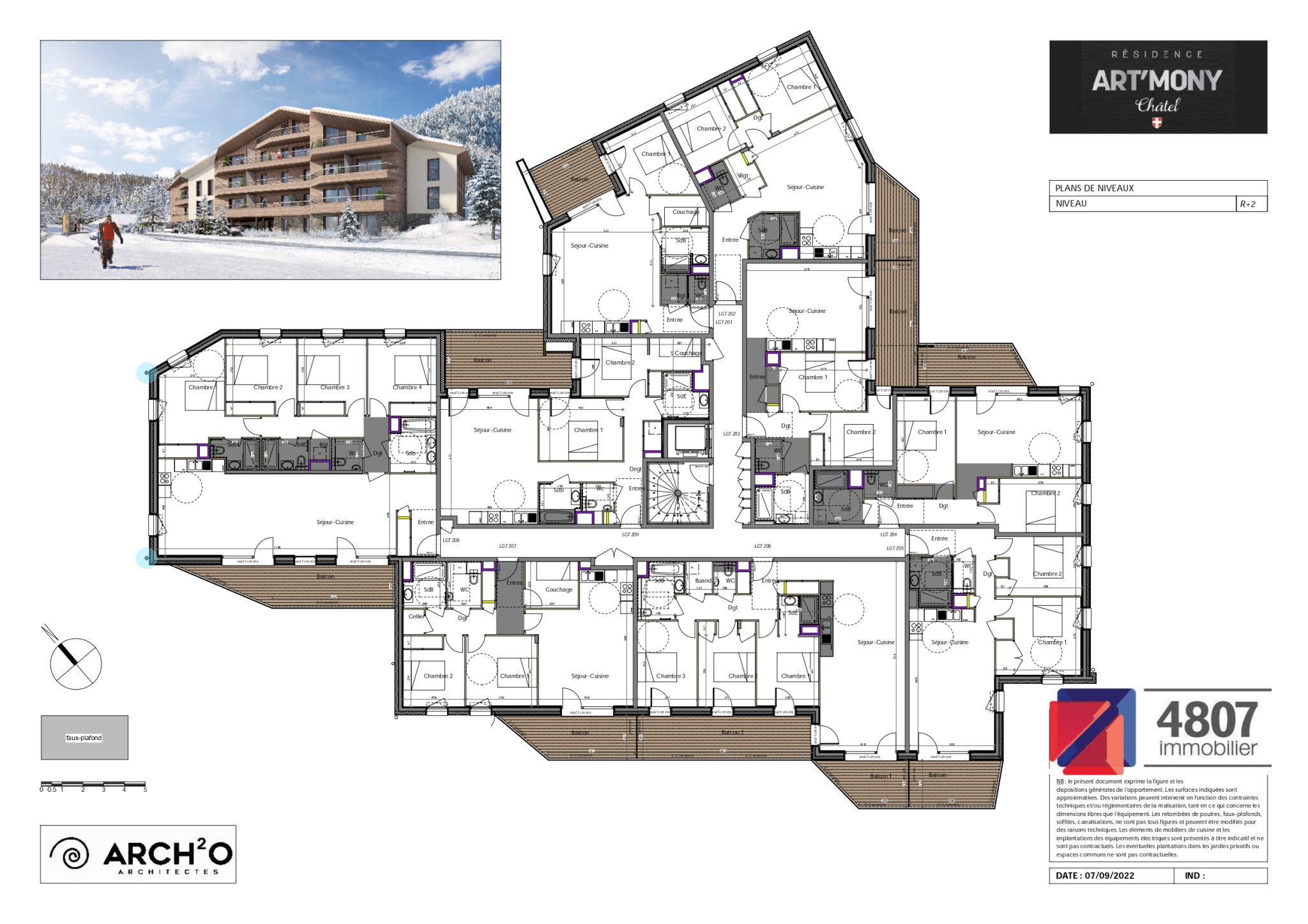 vente appartement CHATEL
